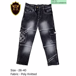 6 pocket kids jeans