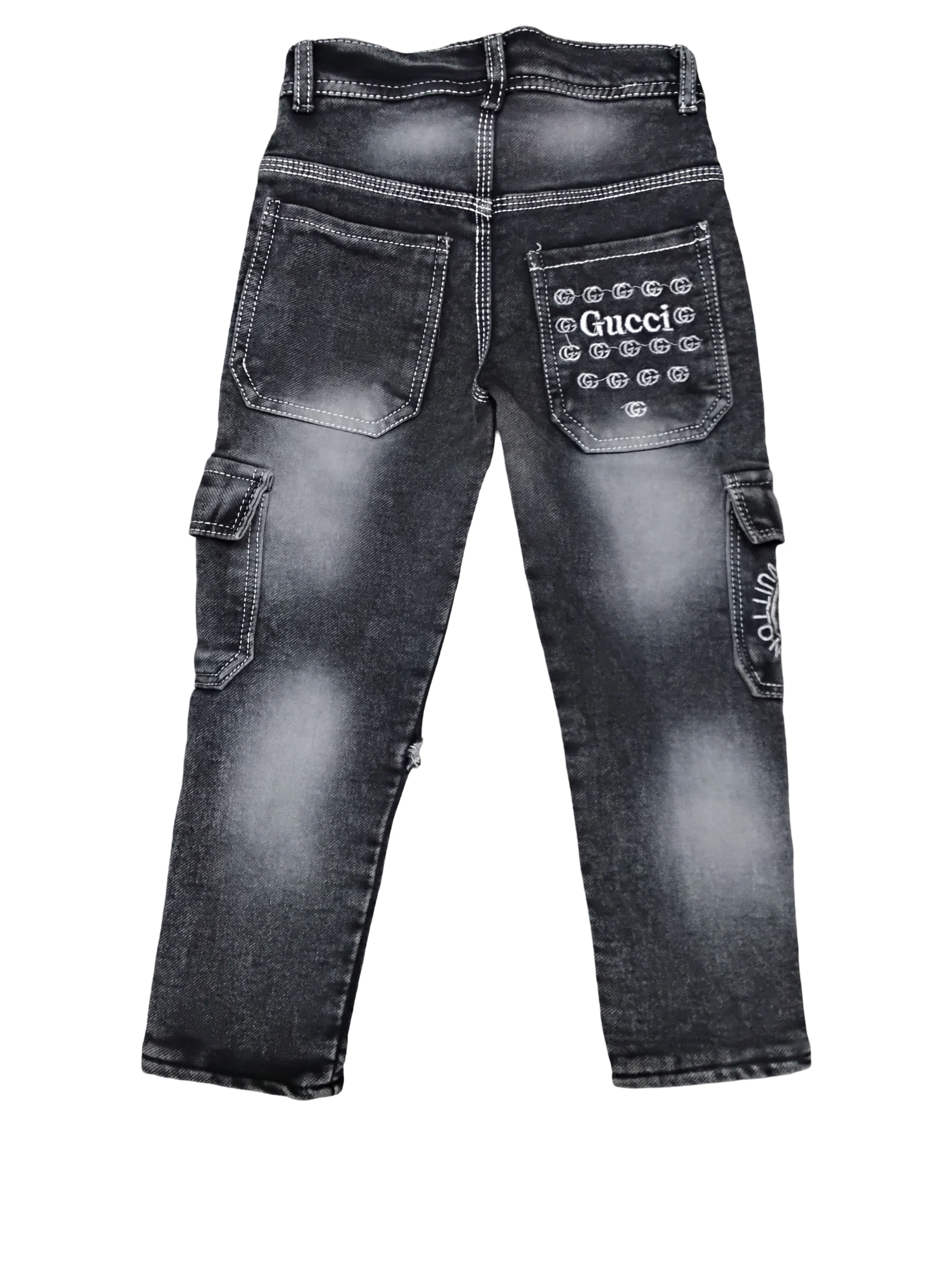 6 pocket Kids Jeans-1