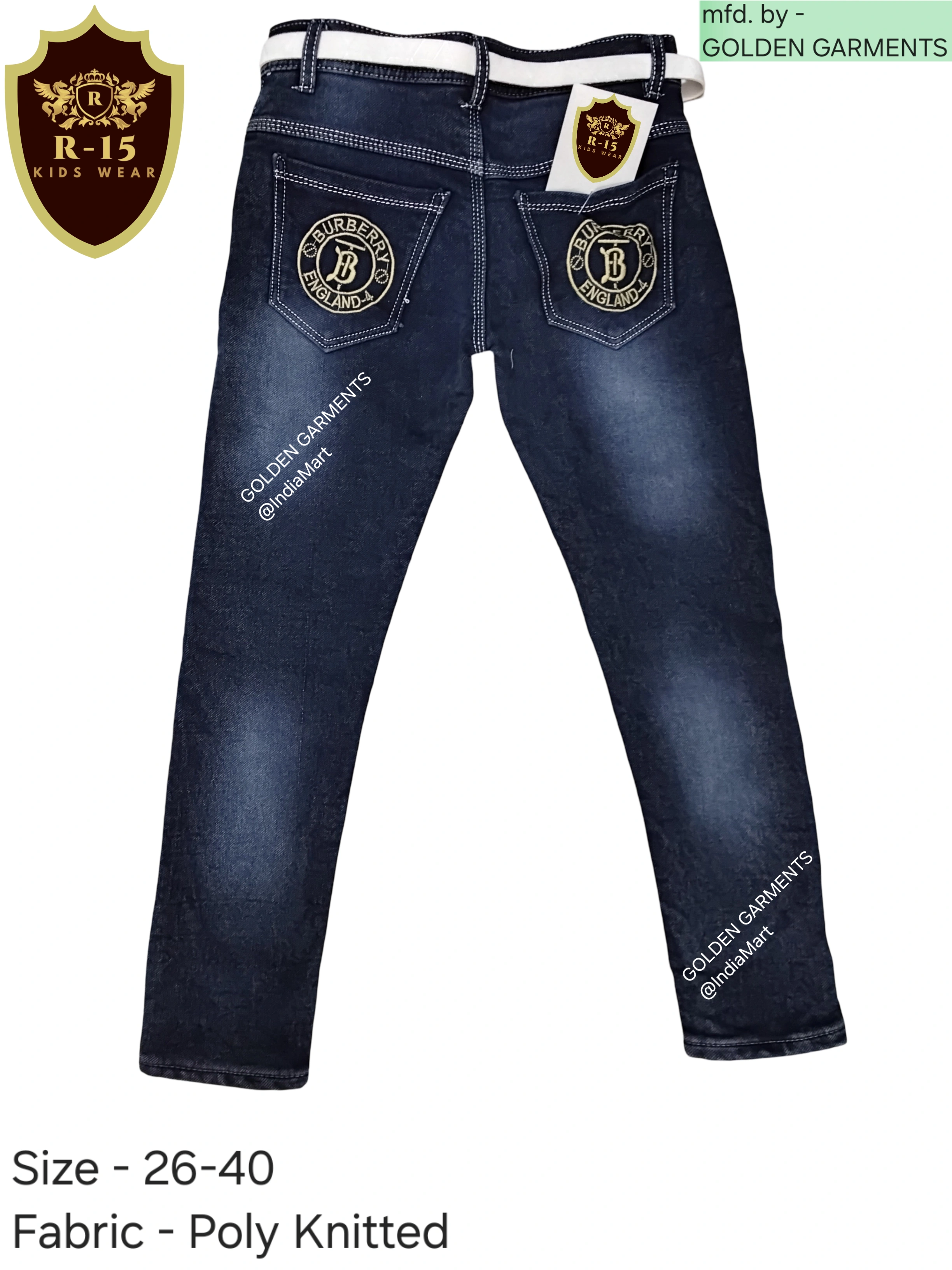 4 Pocket Kids Jeans-1