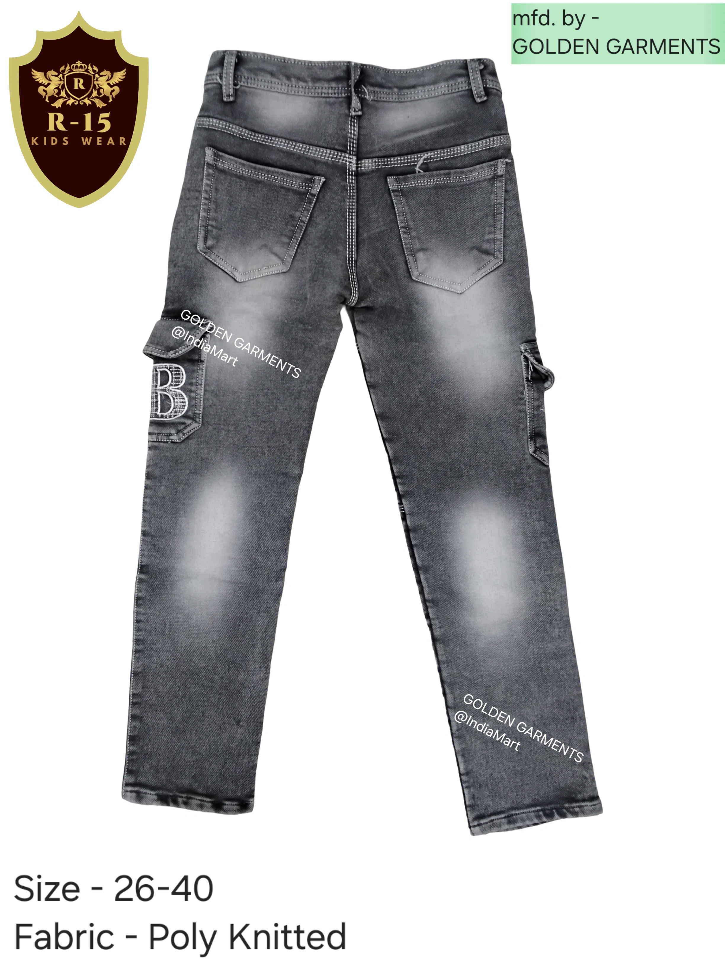 Kids Jeans 6 Pocket-1