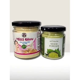 Multani Mitti & Neem Powder
