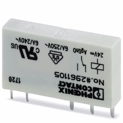 phoenix contact phoenix 2961105 rel mr 24dc single relay