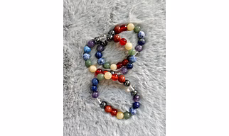 Seven Chakra Crystal bracelet
