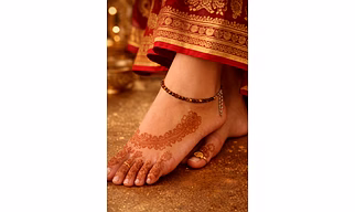Pyrite Anklets
