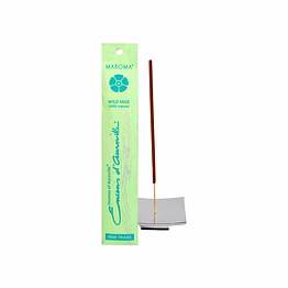 maroma encens d' auroville incense 10 sticks - wild sage