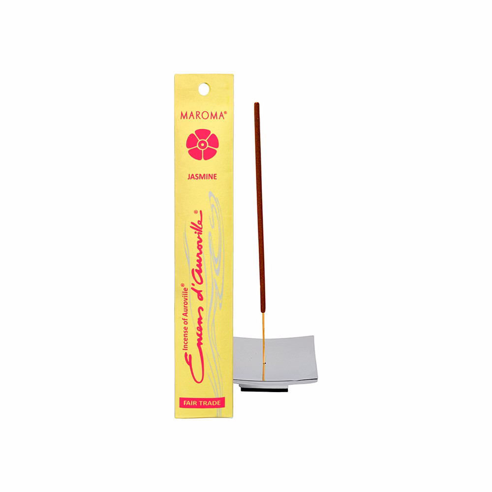 Encens d' Auroville Incense 10 sticks - Jasmine image 2