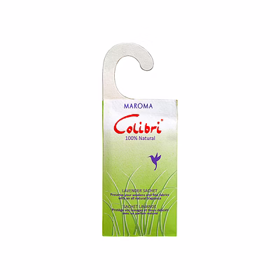 maroma colibri hanging sachet - lavender