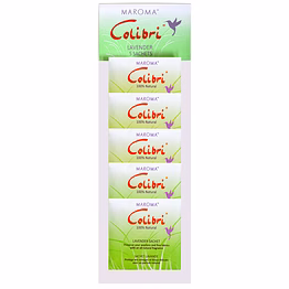 maroma colibri mini sachet pack of 5 - lavender