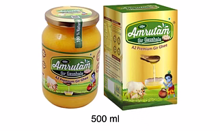 A2 Premium Bilona Gir Cow Ghee 500Ml