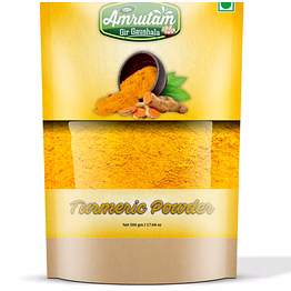 ma amrutam gir gaushala pure organic turmeric powder 1 kg