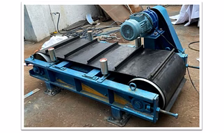 OVERBAND MANGETIC SEPARATOR MACHINE