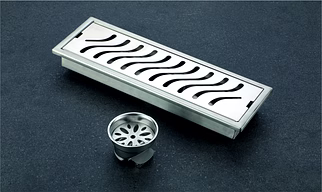 SHOWER CHANNAL DRAIN WAVE