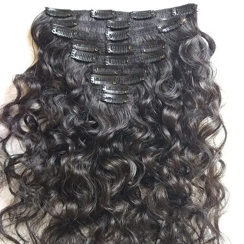 Remy Virgin Clip-In Human Hair Extensions-3