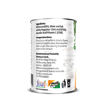 Canned Button Mushrooms-1