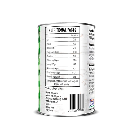 Canned Button Mushrooms-2