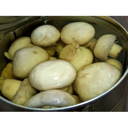 Canned Button Mushrooms-4