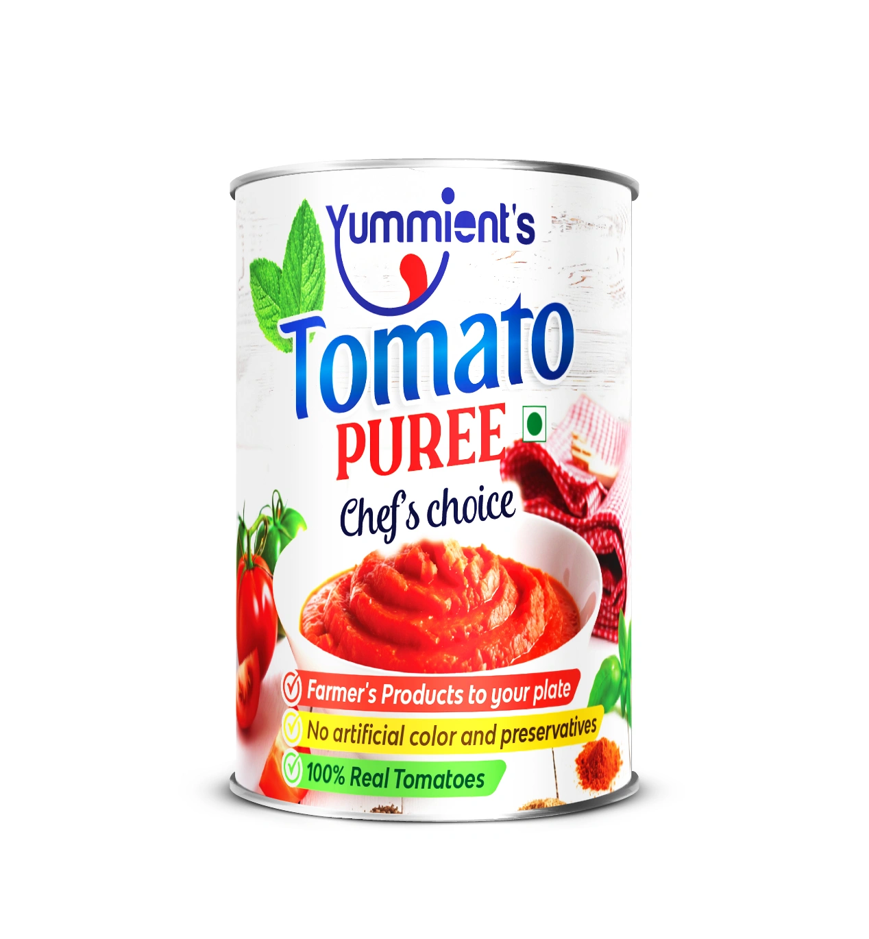 Canned Tomato Puree-12640421