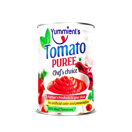 Canned Tomato Puree-12640421