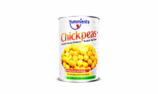 Canned Pre soaked chickpeas