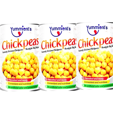 Canned Pre soaked chickpeas-3
