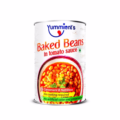 yummients baked beans in tomato sauce