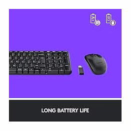 logitech mk220 wireless keyboard & mouse combo