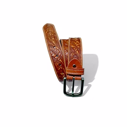 leather men's belt