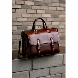 leather laptop bag/ office bag for mens