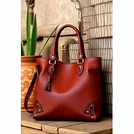 leather tote bag /shoulder bag for women