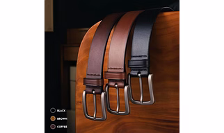 Leather Men's Belt