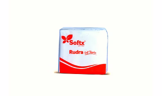 Rudra Paper Napkin, 50 Sheets, 1 Ply Tissue Paper.