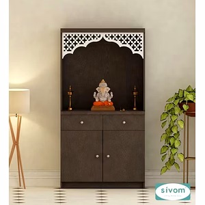 Handcrafted Wooden Temple – Sacred & Timeless