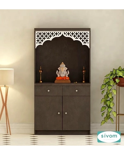 Handcrafted Wooden Temple – Sacred &amp; Timeless-12643243