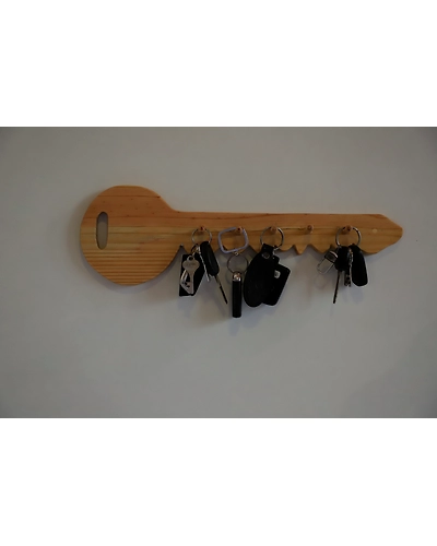 Handcrafted Wooden Key holder– Unique &amp; Stylish-1