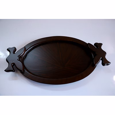 natural wooden tray – elegant & versatile