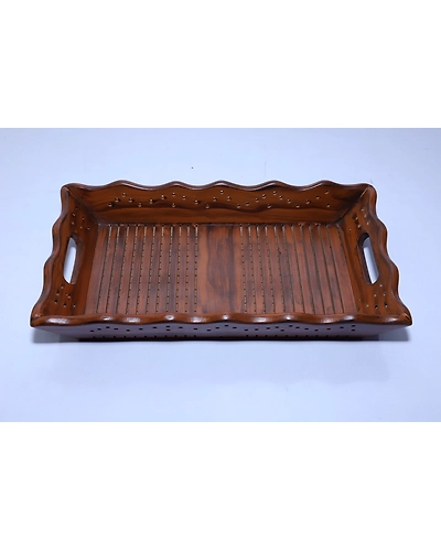 Natural Wooden Tray – Simple &amp; Elegant-12644675