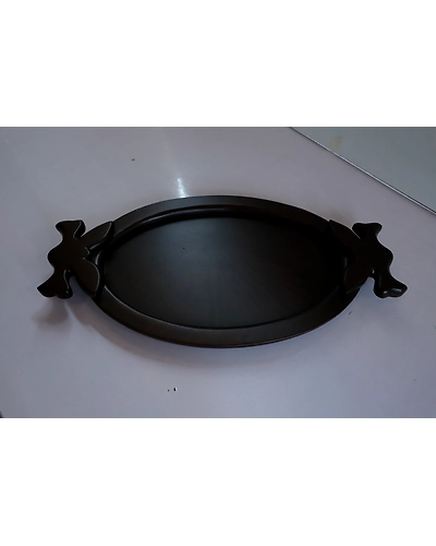 Natural Wooden Tray – Elegant &amp; Versatile-1