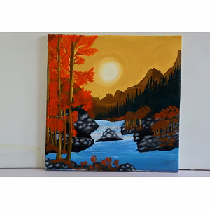 Painting: Tranquil Horizons