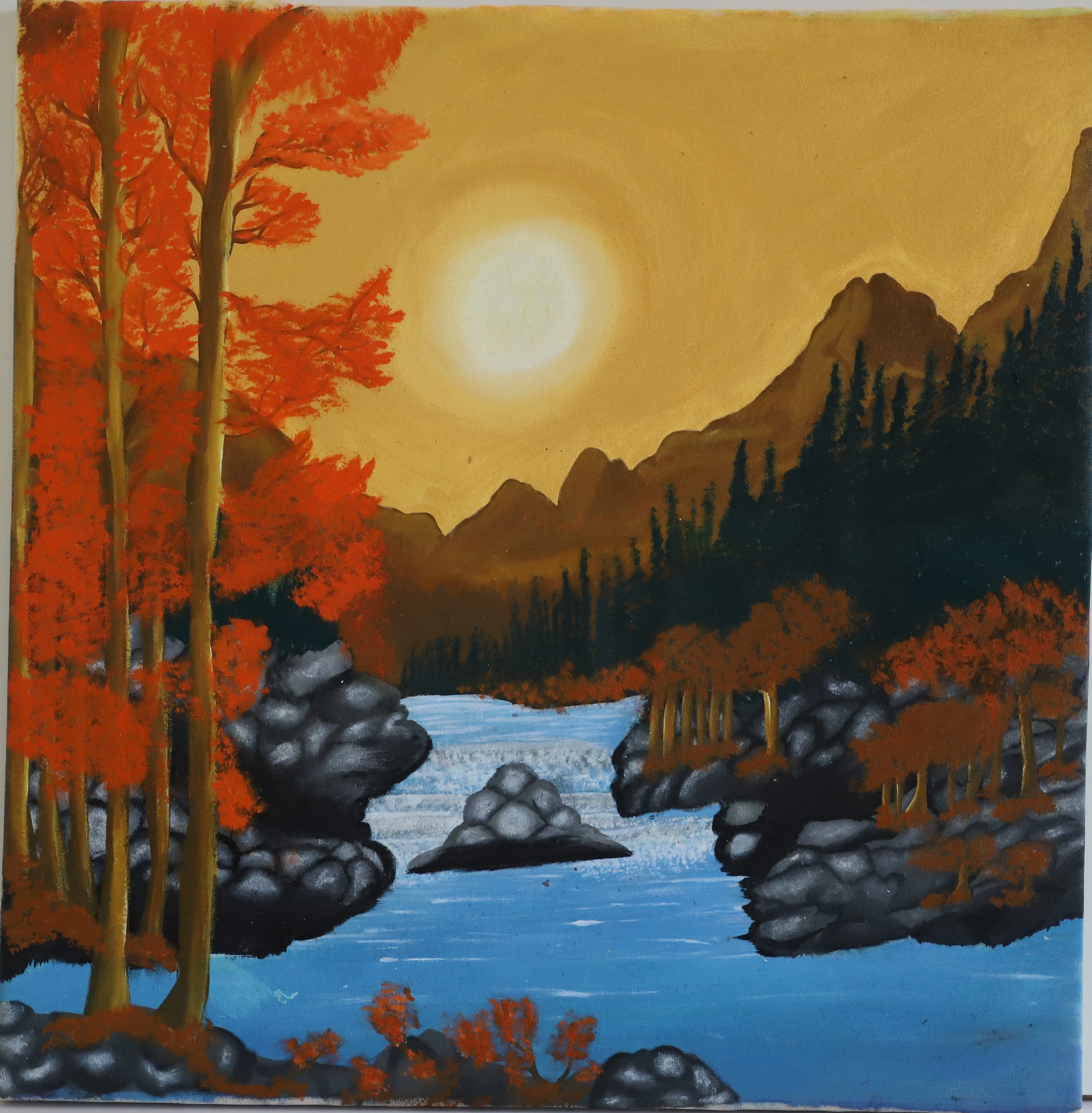 Painting: Tranquil Horizons-2