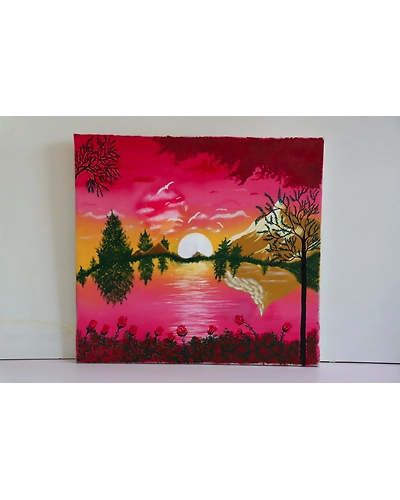 Painting : Serenity's Embrace-2