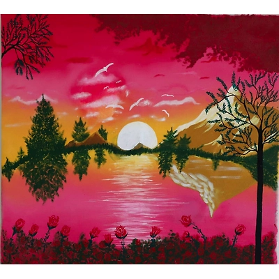 Painting : Serenity's Embrace