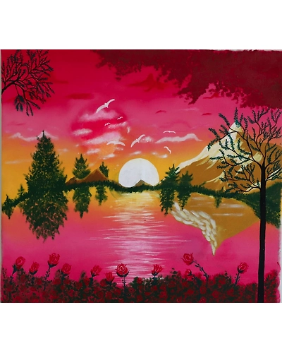 Painting : Serenity's Embrace-1