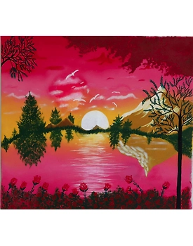 Painting : Serenity's Embrace