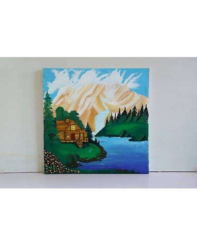 Painting : Serenity in Nature-1