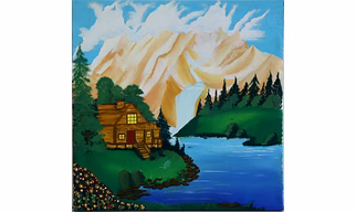 Painting : Serenity in Nature