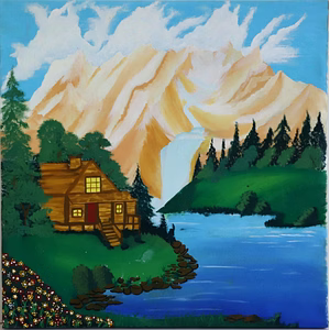 Painting : Serenity in Nature