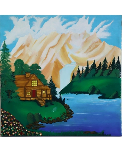 Painting : Serenity in Nature-2