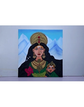 Painting : Divine Power: Goddess Durga