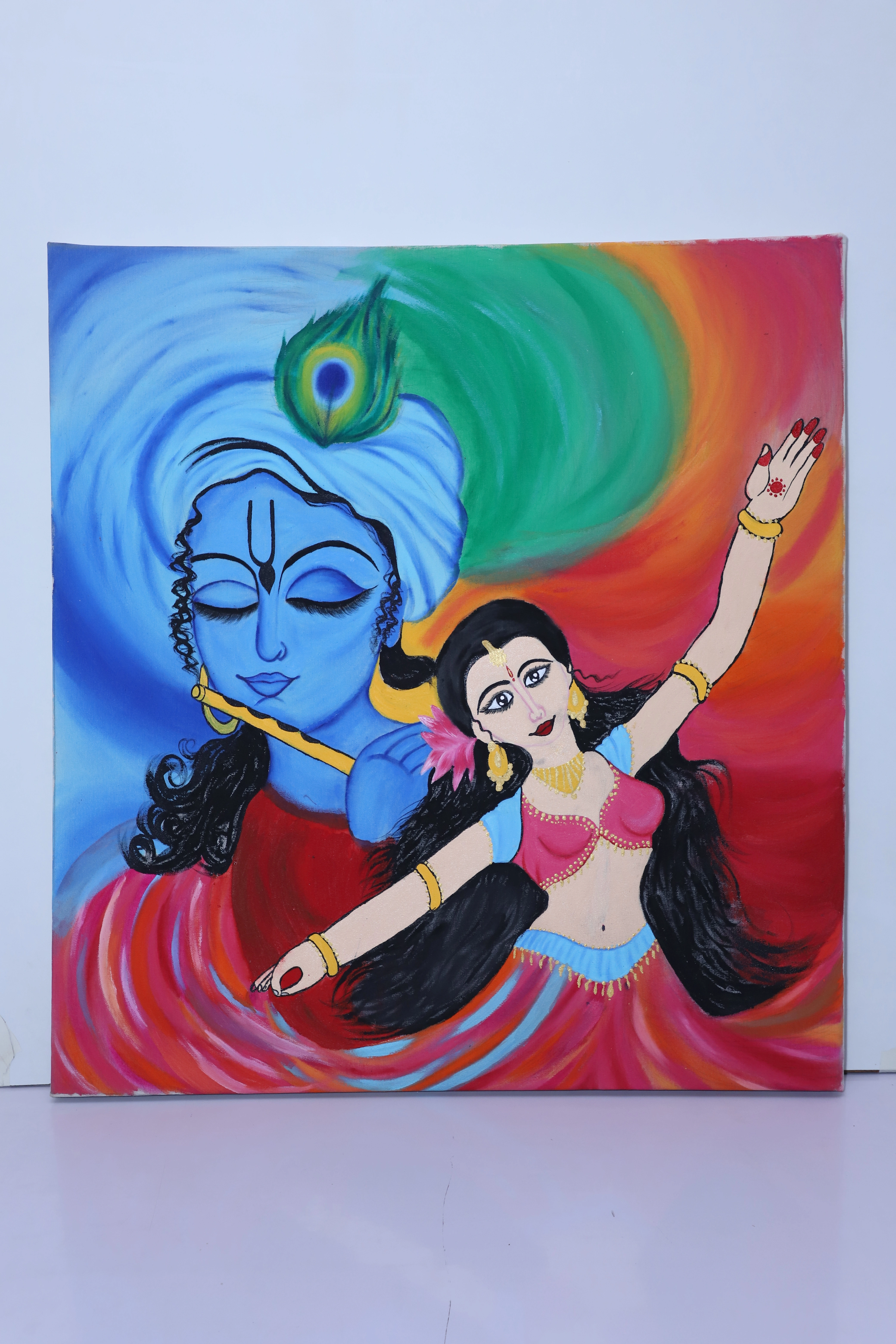 Painting : Eternal Love: Radha Krishna-1