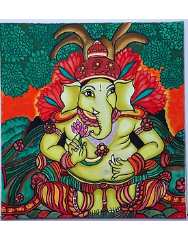 Painting : Eternal Blessings: Ganesh Ji
